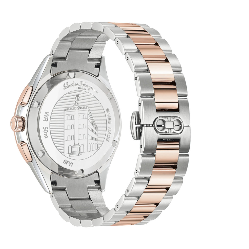 Salvatore Ferragamo Mens Ferragamo Racing Watch SFYI00421 Stainless Steel Mens - Picture 3 of 5